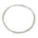  silver wire circle line / wire diameter 1.0mm 2 meter / silver line accessory sv925