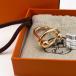 HERMES Hermes Satellite satellite шарф кольцо Gold контрольный номер :9375
