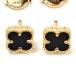 VanCleef&Arpels Van Cleef Suite aru рукоятка bla серьги черный контрольный номер :10911