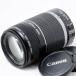  Canon взгляд издалека zoom линзы Canon EF-S 55-250mm F4-5.6 IS рука Тряска, колебание корректировка имеется APS-C соответствует EF крепление начинающий рекомендация б/у дефект иметь 