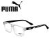  Puma очки унисекс crystal / черный только рама Asian Fit мужской женский PU0477OA-004