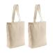 2 Pcs Tote Bags Multi-Purpose Reusable Blank Canvas Bags Use For Grocery Shopping Bags,DIY Gift Bags¹͢