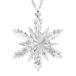 XIANGBAN 2020 Edition Ice Angel Crystal Snowflake Ornaments Car Accessories Christmas Pendant Birthday Gifts (2020-Transparent)¹͢