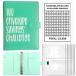 100 Envelopes Money Saving Challenge Binder Kit Money Saving Challenge Book - Easy  Fun Way to Save $5,050, for Budgeting Planner Saving M¹͢