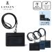 [ стандартный магазин ]LANVIN COLLECTION couleur du vin ID карта держатель [ Lanvin * коллекция ] мужской чехол для проездного билета чехол для пропуска IC