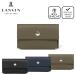 [ стандартный магазин ]LANVIN COLLECTION THIN CONSTRUCTION футляр для визитных карточек [ Lanvin * коллекция ] мужской карта держатель кожа бизнес 