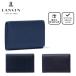 [ стандартный магазин ]LANVIN COLLECTION EMBOSS COMBINATION футляр для визитных карточек [ Lanvin * коллекция ] мужской футляр для карточек карта держатель натуральная кожа 