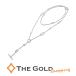 HERMESshe-n Dunk rufa Randall колье 120 120cm 925 серебряный женский ювелирные изделия Hermes * б/у 