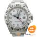 ROLEX Explorer II 16570 F номер OH settled 40mm белый циферблат нержавеющая сталь самозаводящиеся часы наручные часы мужской часы Rolex * б/у 