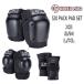 187 KILLER PADS SIX PACK PAD *KNEE*ELBOW*WRIST~ (BLACK) one eito seven killer накладка скейтборд протектор для взрослых 
