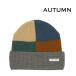 5/27. бесплатная доставка средний! AUTUMN Beanie AUTUMN HEADWEAR PATCHWORK BEANIE (GREY)o-tam snow сноуборд 