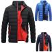  пуховик Contrast цвет с хлопком блузон Down jacket Size L~5XL