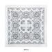 �y���������z ���[�W �T�C�Y �o���_�i �y�C�Y���[���i�唻�j68�~68�Z���` Trainmen Paisley Bandana Big 27 X 27 �W�����{�o���_�i (15�F�j�傫���o���_�i �֘A�摜5