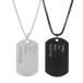  персональный медальон милитари колье Dog Tag(3 цвет )