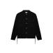 JOHN ELLIOTT 󥨥ꥪå  Cotton Poplin Frame Snap Overshirt BLACK