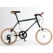 DOPPELGANGER/ドッペルギャンガー 260-GR 20インチ グリーン×ホワイト（8332） 折りたたみ自転車 自転車本体