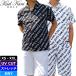 SALE специальная цена Karl Kani Golf мужской 4WAY стрейч рубашка с коротким рукавом . вода скорость .UV cut вода суша обе для 232KG1208 Karl Kani GOLF почтовая доставка отправка SAAR JUL1