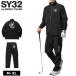 SALE специальная цена SY32 GOLF мужской непромокаемая одежда верх и низ в комплекте выдерживает давление воды 15000mm SYG-23S01 RAIN SET UP SAAReswaisa- чай tu дождь жакет брюки 