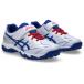  Asics STAR SHINE TR 3 Junior тренировка 1124A010 Baseball обувь 105 WHITE/ASICS BLUE Baseball Baseball обувь Kids ребенок 
