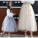 chu-ru юбка chuchu юбка мягкий ребенок одежда Kids Junior юбка колено длина mi утечка длина резина одноцветный презентация 