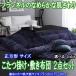 こたつ布団 セット 正方形 2点セット モダンＳシリーズ