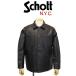 Schott (����å�) 3950079 LAMB LEATHER COVERALL JACKET ���쥶�� ���С������� ���㥱�å� 10(09)BLACK