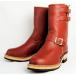 Wescoウエスコ Boss ボス Red Wood レッドウッド,9height,#705,Buckskin Leather Lining,2Straps,Double Mid Sole, Legs Smaller BS24