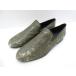  Jimmy Choo JIMMY CHOO общий рисунок золотой цвет туфли без застежки size:41 примерно 25~26cm * ремонт есть обувь ^WP2897