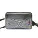 LOUIS VUITTON Louis * Vuitton ek Span двойной mesenja-M55698 RFID сумка ^WP2975