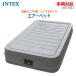  used * unopened goods INTEX electric pump built-in air bed single gray #67765J indoor for 