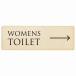 ȥ ץ졼  WOMENS ʸ ʥ ֥å   Ĺ 18x6cm  ϩɥ    TOILET к