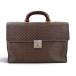CELINE Macadam PVC кожа Brown портфель Vintage DM96