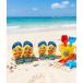  Okinawa ограничение SPAM Kids остров ... эмблема спам KIDS для пляжные шлепанцы детский Be солнечный 17cm~19cm or 20cm~22cm *. отгрузка до самый длинный .1 неделя передний и задний (до и после) взимается 