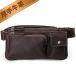  участник благодарность 15% простой сумка-пояс мужской натуральная кожа набедренная сумка 2WAY сумка "body" толстый телячья кожа масло тянуть выше кожа велосипед сумка Brown 