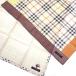 BURBERRY LONDON Burberry London хлопок носовой платок /2 шт. комплект не использовался товар noba проверка / вышивка бежевый мужской 