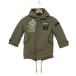 HYSTERIC GLAMOUR Hysteric Glamour милитари пальто хороший размер :110his миникар ki Kids 