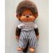 monchichi Junior type size Hickory stripe pants black pants trousers doll soft toy clothes 