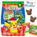  Pokemon Рождество упаковка шоколад тест 5P[ дефект соответствует не возможно ]