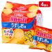  Calbee картофель chip s легкий .. тест ..4 упаковка [ дефект соответствует не возможно ]