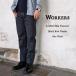 Workerswa- The Cars Lot802 Slim Tapered тонкий конический джинсы Black Raw Denim черный Denim мужской (FL)