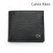  есть перевод! Calvin Klein двойной бумажник 31CK130008/41CK240001 черный мужской кошелек для мелочи . есть Calvin Klein CK