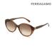  внутренний стандартный товар Ferragamo солнцезащитные очки SF2093SLB-200 Brown Asian Fit мужской женский UV cut FERRAGAMO