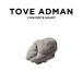  параллель импортные товары в Японии не продается TOVE ADMAN CONCRETE HEARTto-vu Ad man бетон Heart 920013 Северная Европа интерьер смешанные товары искусство украшение произведение искусства бардачок крышка имеется 