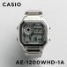 ¹͢ 10ǯݾ ̤ȯ CASIO STANDARD MENS   AE-1200WHD-1A ӻ  ֥  ץ ץ ǥ