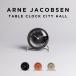  параллель импортные товары ARNE JACOBSEN TABLE CLOCK CITY HALLa Rene Jacobsen стол часы City отверстие класть часы часы бренд глаз ... часы аналог 