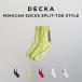 DECKA MOHICAN SOCKS SPLIT-TOE STYLE �f�J �\�b�N�X BNBSW-50 �C�� �u�����h �����Y ���f�B�[�X ���{�� ���Y �^�r ���� ���q�J�� �R�b�g�� ������� �f�U�C��