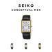 SEIKO CONCEPTUAL MEN �Z�C�R�[ SWR �r���v ���v �u�����h �����Y ���f�B�[�X �j�̎q �A�i���O �v�x���g �t�A�� �p�^ �h�� ���{������ �M�t�g �v���[���g