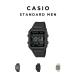 CASIO STANDARD MEN Casio W-221H наручные часы часы бренд мужской женский мужчина девочка chi-p Casio chipkasi цифровой дата водонепроницаемый прямоугольник подарок подарок 