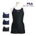  школьный купальник девочка Kids Junior ребенок FILA filler юбка One-piece купальный костюм ученик начальной школы женщина ребенок купальный костюм 120cm 130cm 140cm 150cm 160cm 170cm