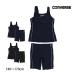 школьный купальник женщина девочка Kids Junior ребенок Converse CONVERSE леггинсы раздельный купальный костюм верх и низ другой школа бассейн купальный костюм 